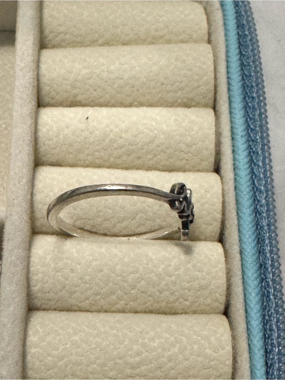Retired James Avery Sterling Silver 'Texas Is Home' Ring - Picture 3 of 6